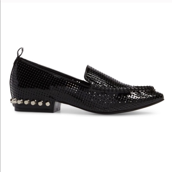 jeffrey campbell barnett studded loafers